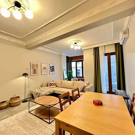 New Flat,3br,ac, 200 Mt To Taksim Istanbul